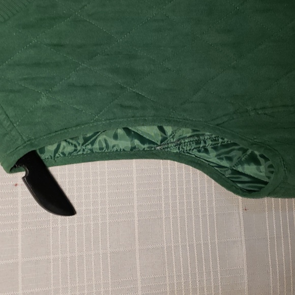 Relativity quilted Green Women's vest Jacket - Picture 5 of 13